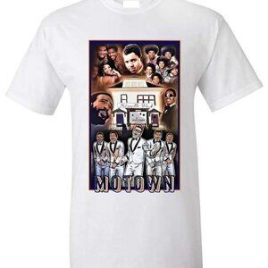 Motown Graphic Tee White Shirt